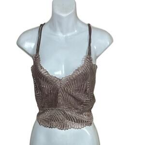 Avidlove Tan Bralette Top size XL